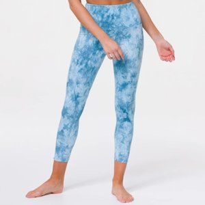 Light Blue Tie Dye Leggings